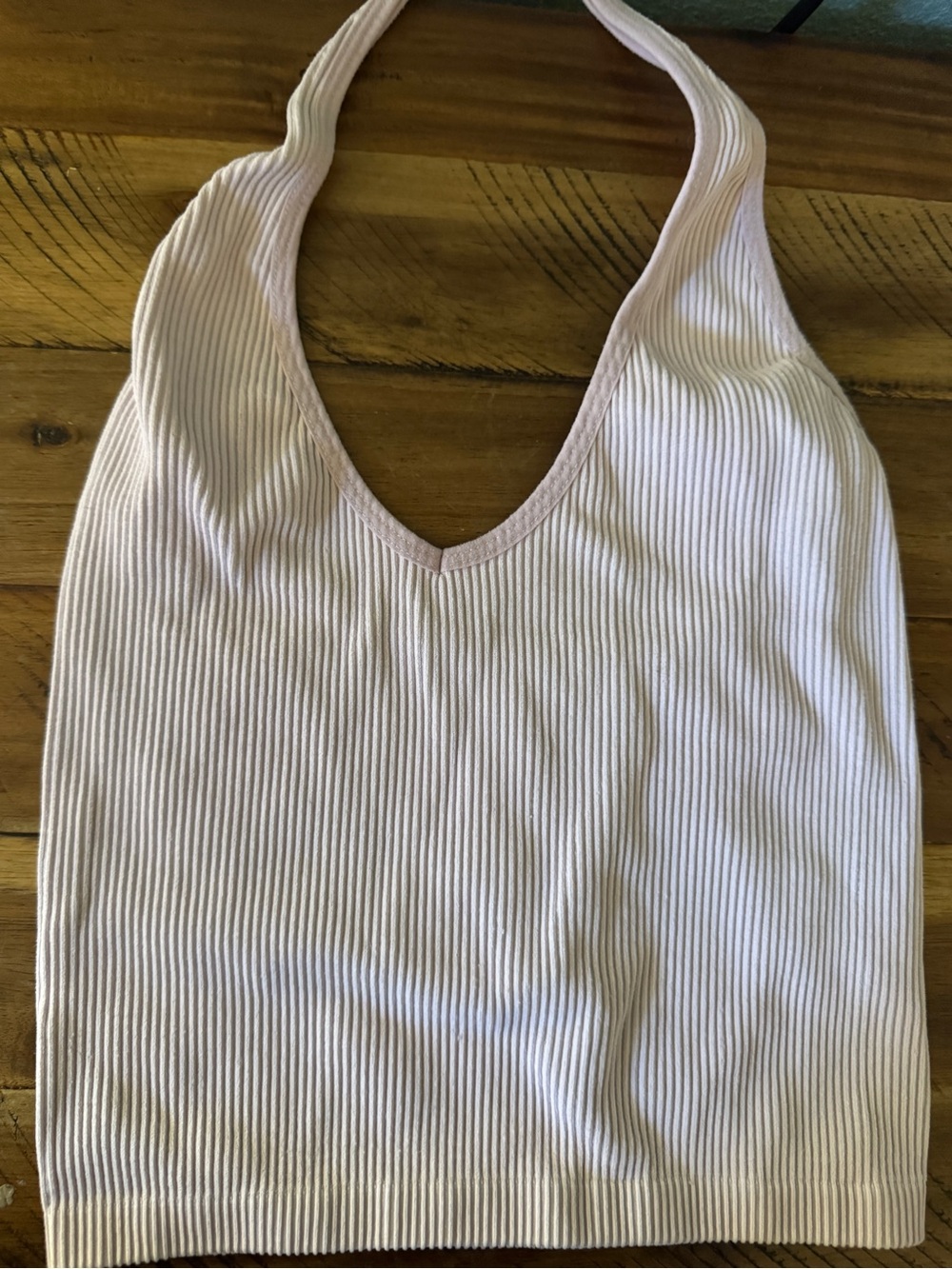 Urban Outfitters small Ribbed Halter Crop Top